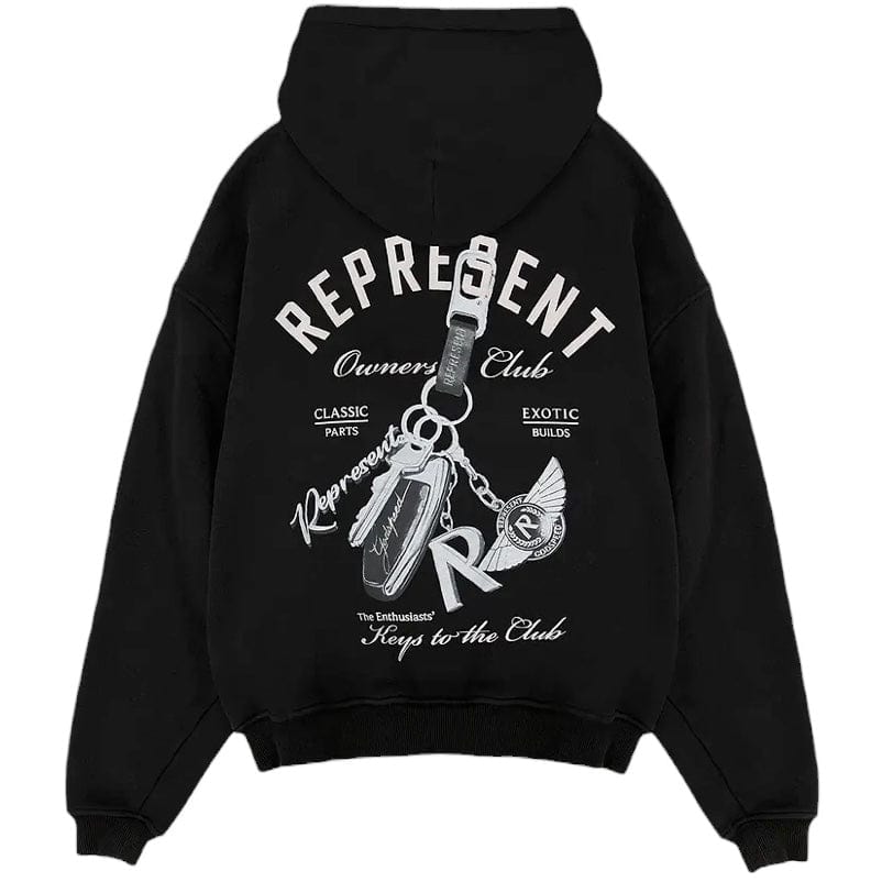 Represent Keys To The Club Hoodie (Jet Black) MLM4240-001