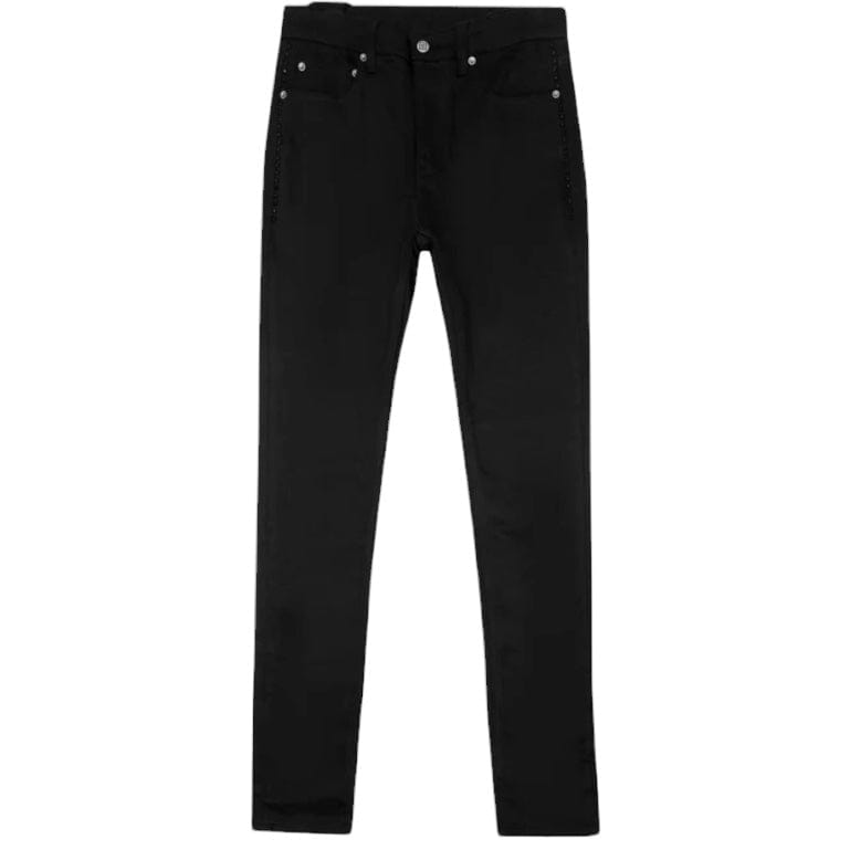 Ksubi Chitch Ace Black Metal Denim (Black) MFA24DJ052