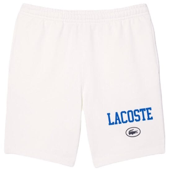 Lacoste Regular Fit Lacoste Print Jogger Short (White) GH7499-51