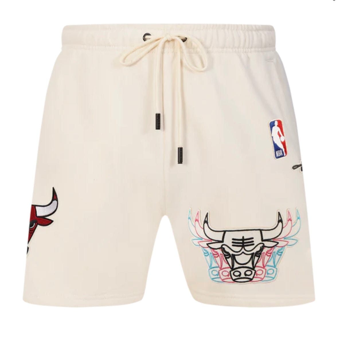 Pro Standard  NBA Chicago Bulls Echo Logo Fleece Short (Eggshell)