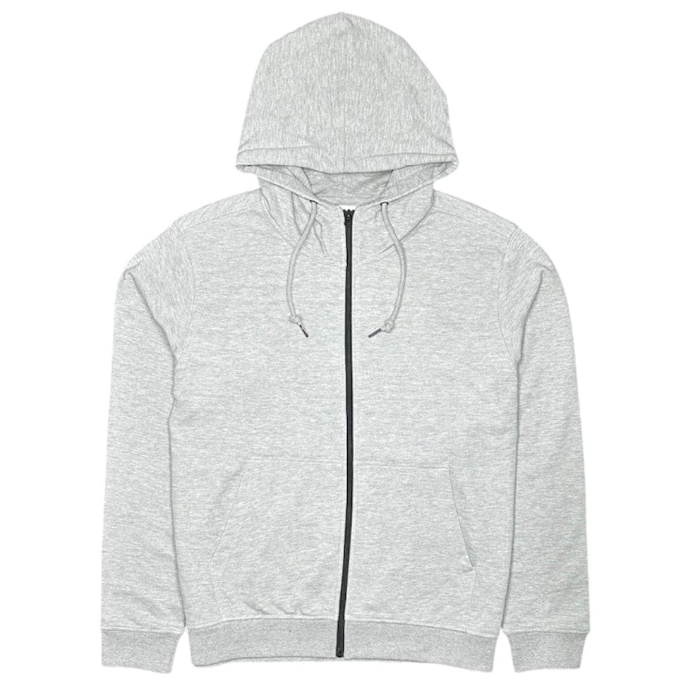 Jordan Craig French Terry Zip-Up Hoodie (Heather Grey) 8300H
