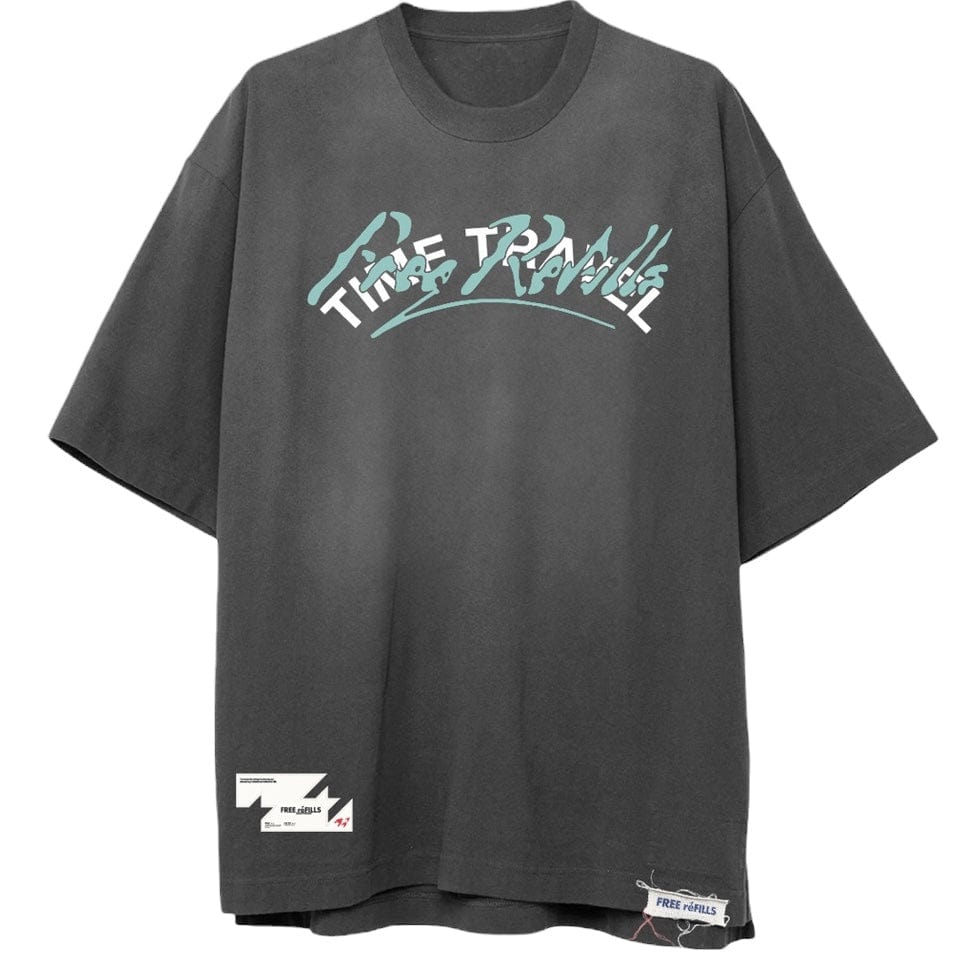 Free Refills Time Travel Tee (Vintage Black) FRC2-46