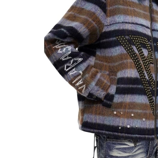 Valabasas Garland Woven Jacket (Brown) VLBS-VJK1-1050