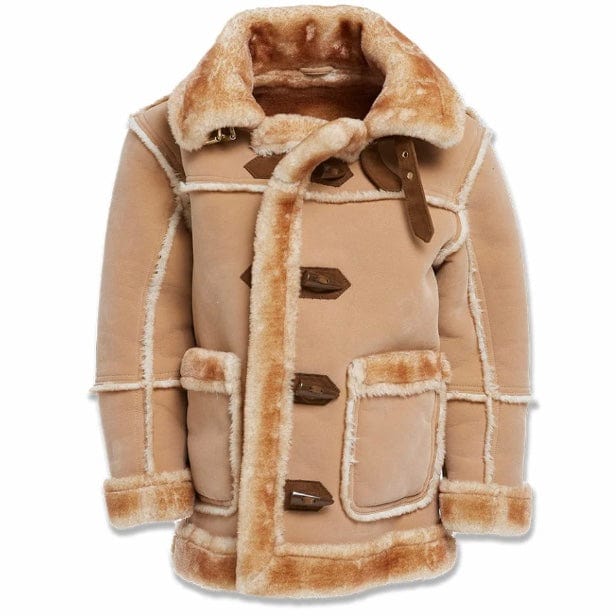 Kids Jordan Craig Denali Shearling Jacket (Praline) 91620K