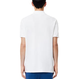 Lacoste Washed Effect Cotton Pique Polo (White) PH7426-51