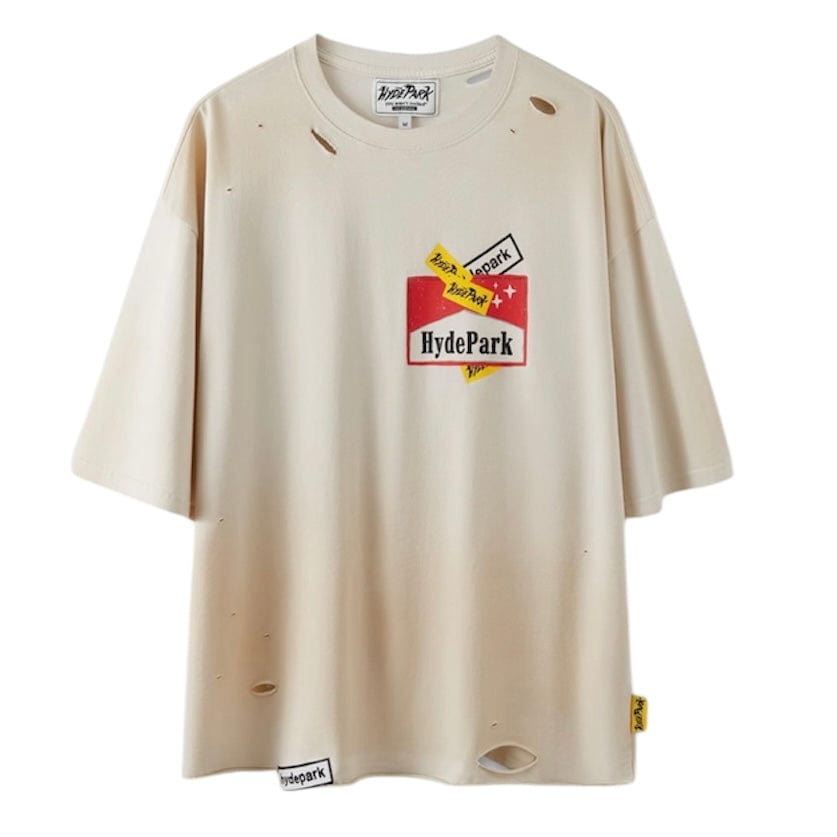 Hyde Park Ciggy Cig Tee (Cream)