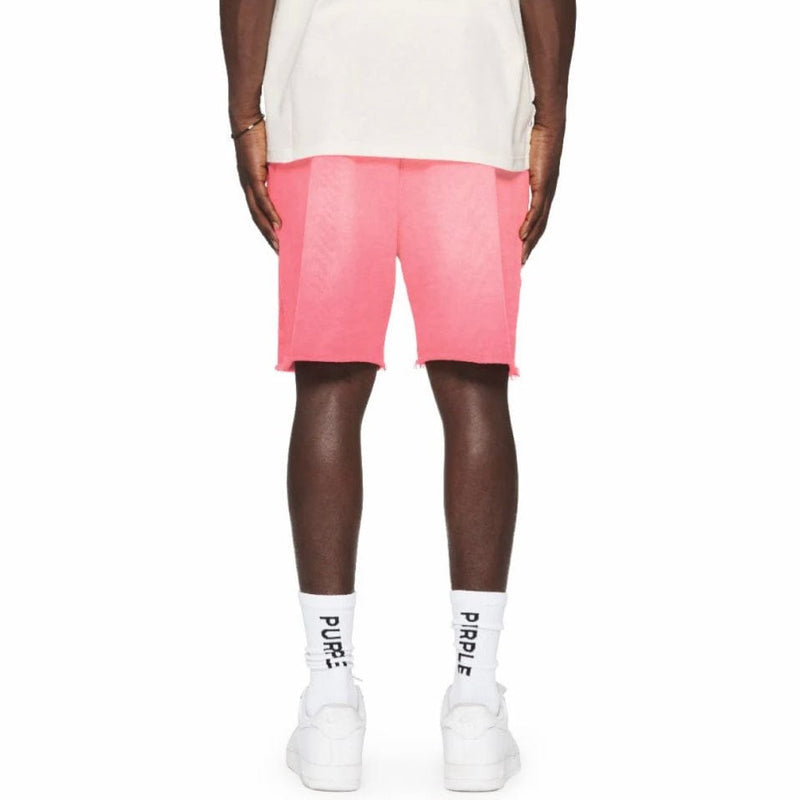 Purple Brand Wordmark Terry Sweatshort (Desert Pink) P446-PWMD324