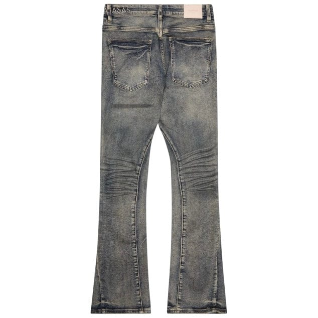 Valabasas Fax Stacked Denim (Vintage Wash) VLBS-VJ3-1004