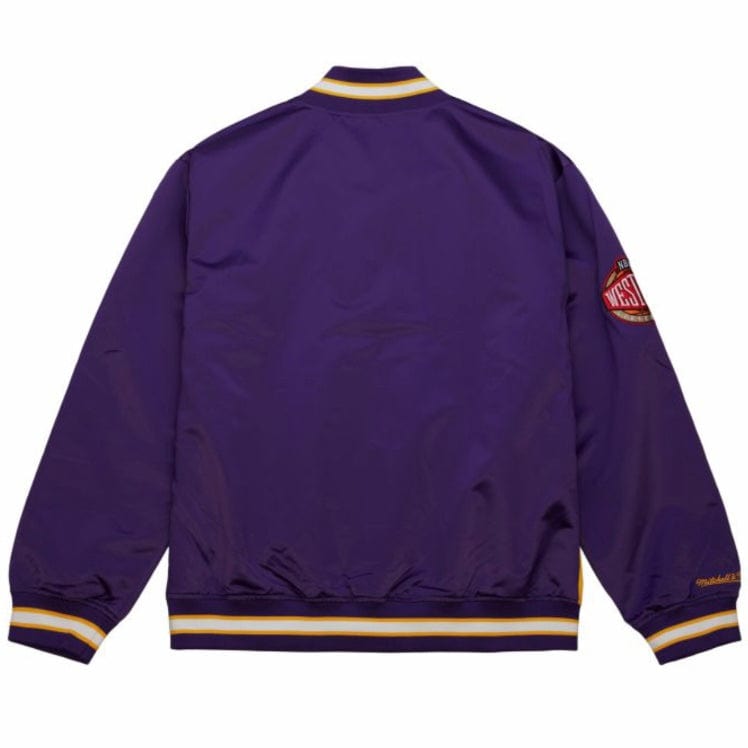 Mitchell & Ness NBA LA Lakers Team OG 2.0 Lightweight Jacket (Purple)