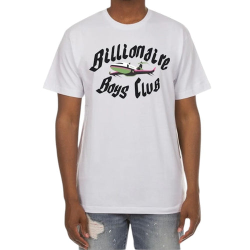 Billionaire Boys Club BB Jet SS Tee (White) 851-3200