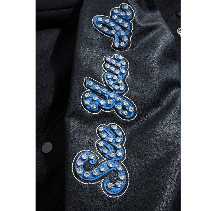 See You In Paradise Motor City Varsity Jacket (Black) 91745