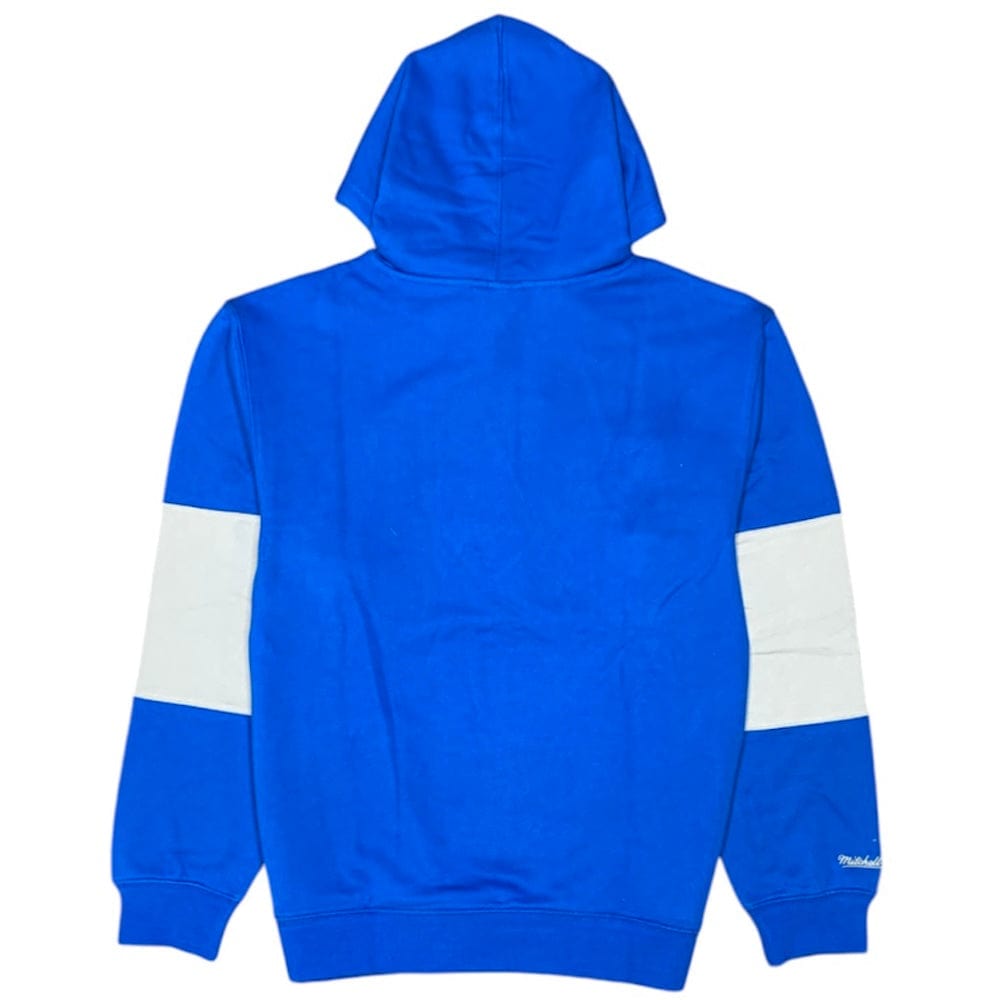 Mitchell & Ness NFL Detroit Lions Retro Fleece Vintage Logo Hoodie (Blue)