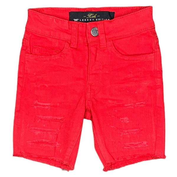 Kids Jordan Craig Ortley Twill Shorts (Red) J3147SK