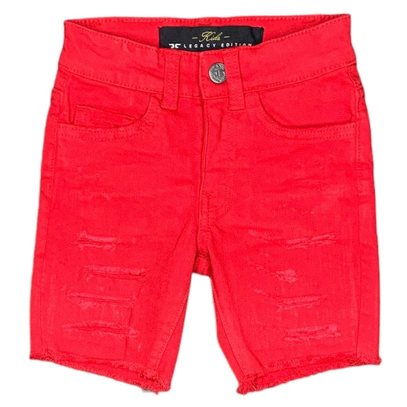 Kids Jordan Craig Ortley Twill Shorts (Red) J3147SK