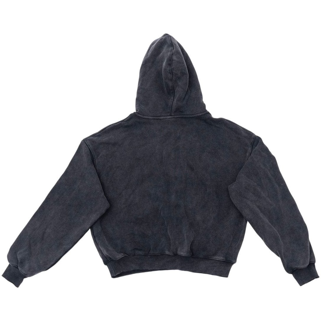 The Syndicate Web Zip Up Hoodie (Black Wash)