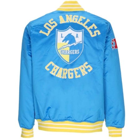 Mitchell & Ness NFL Los Angeles Chargers Heavyweight Jacket (Light Blue)