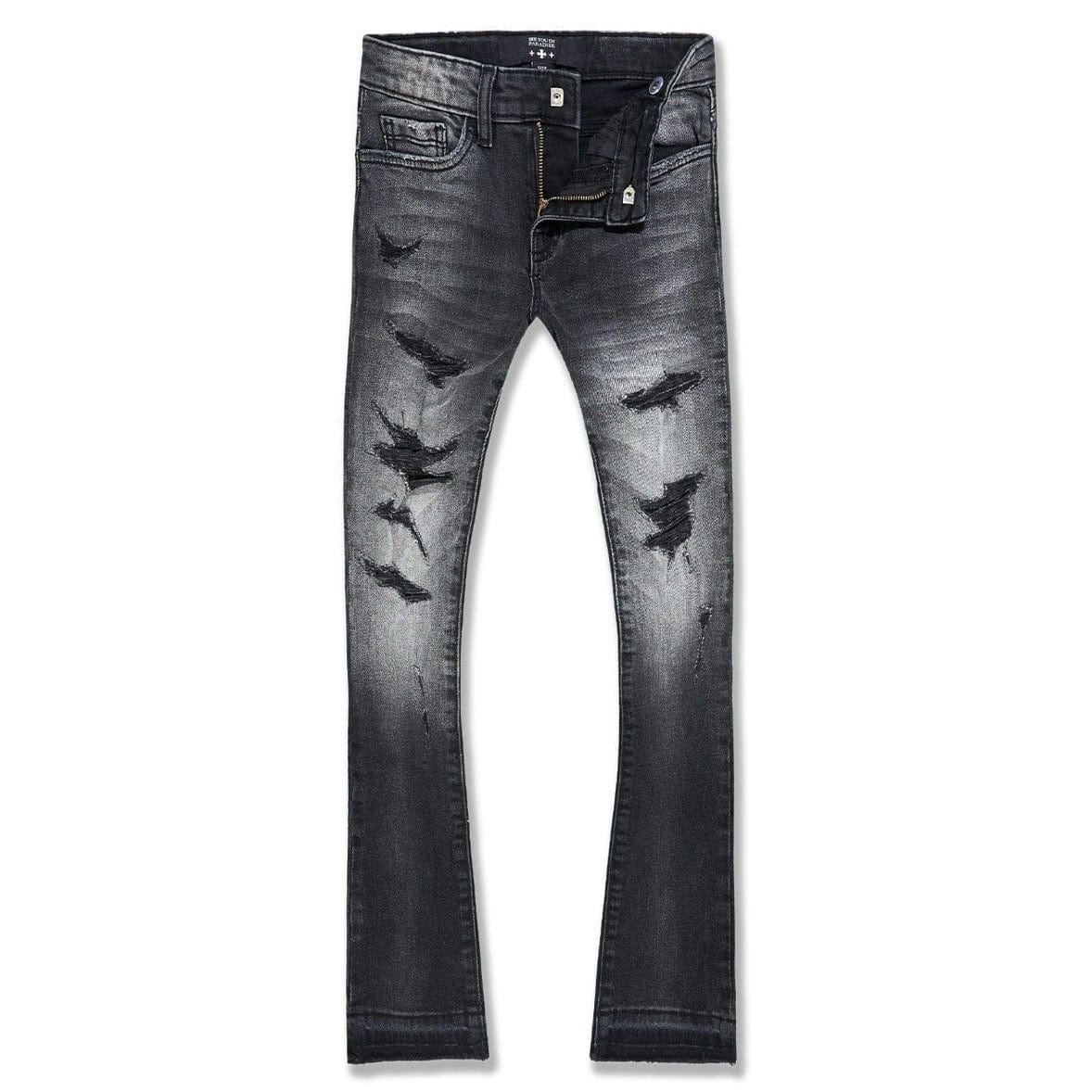 Kids See You In Paradise Stacked Denim (Black Shadow) JTF2117K
