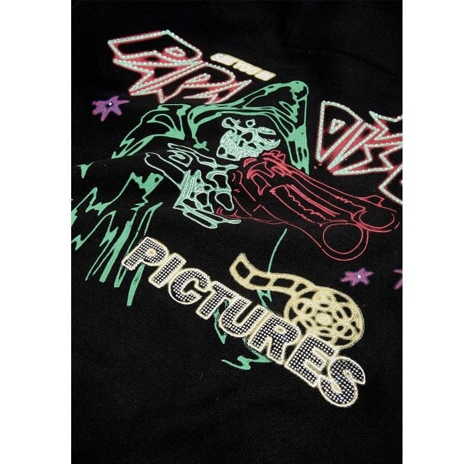 See You In Paradise Pictures Zip Up Hoodie (Black) 8262H