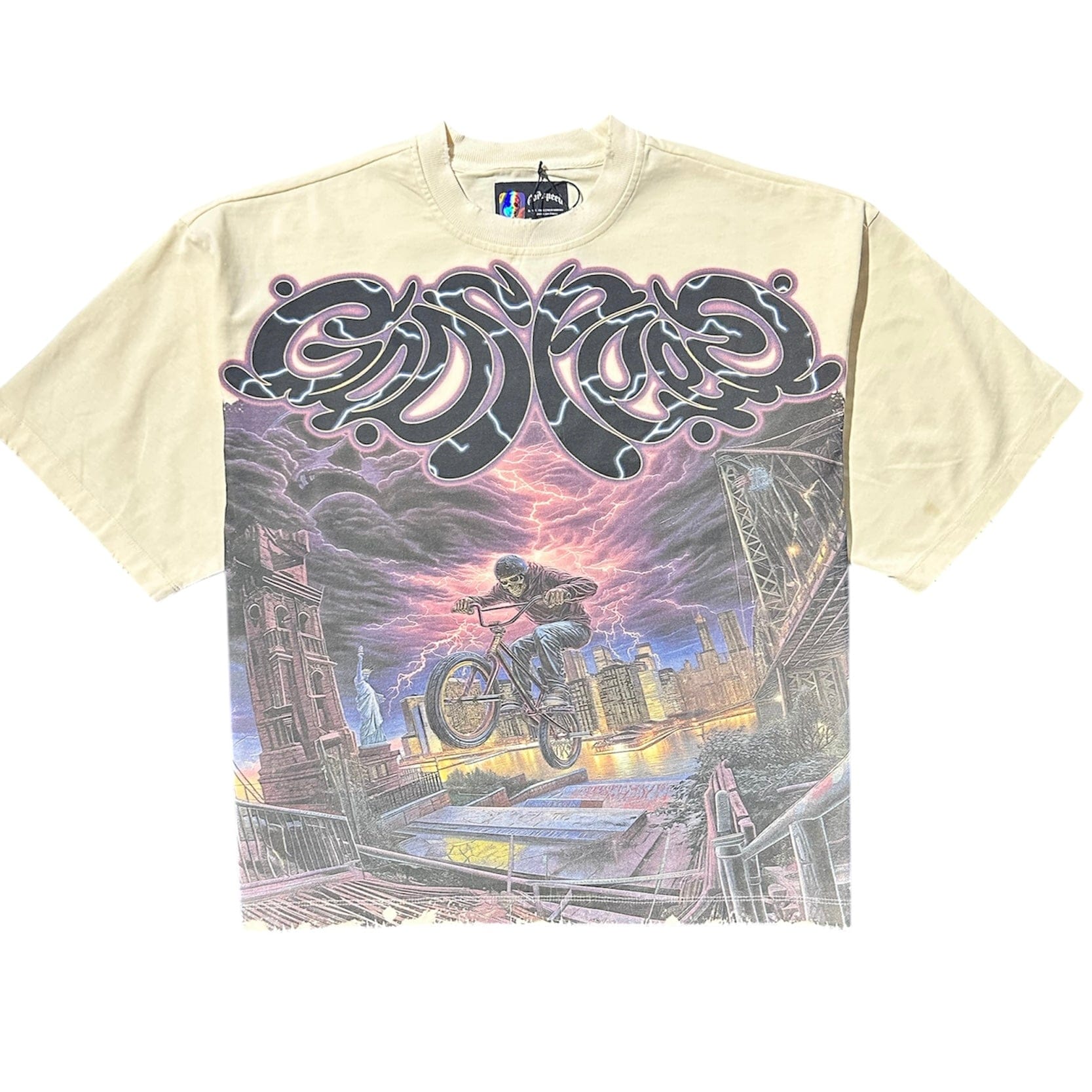 Godspeed B.M.X Tee (Bone)