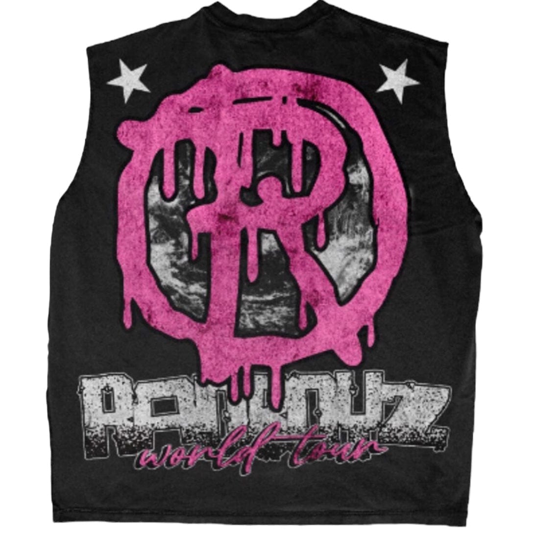 Rad Boyz World Tour Sleeveless Tee (Black) RB-KT-054