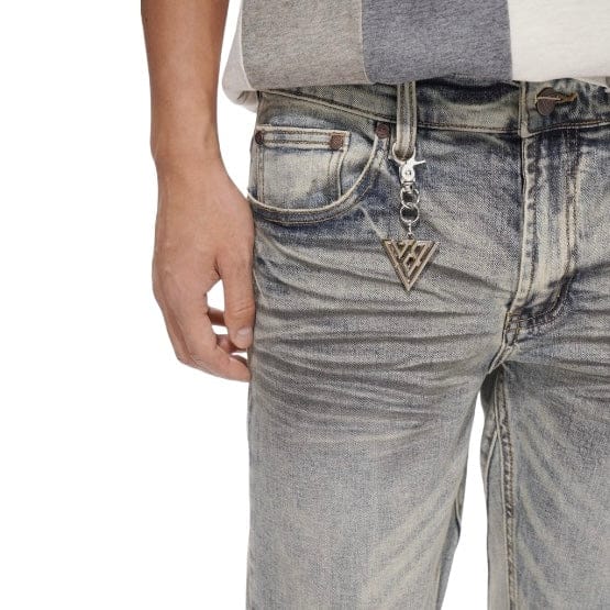 Valabasas Fax Stacked Denim (Light Blue Wash) VLBS-VJ3-1004