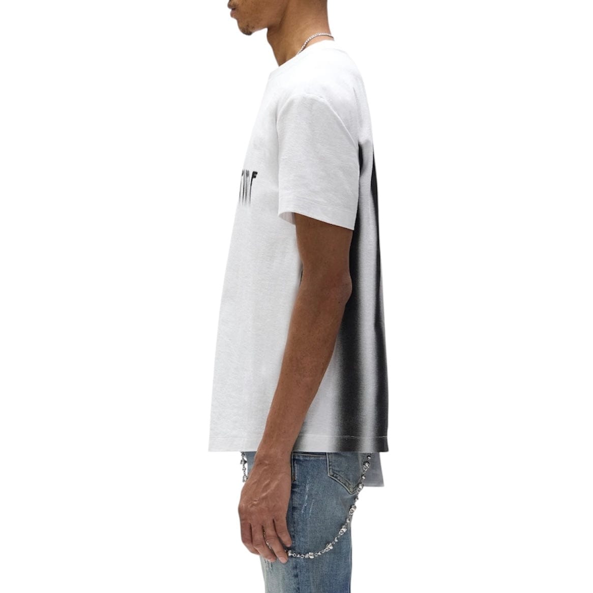 Purple Brand Blurred Tee (Brilliant White) P104-TBWB325