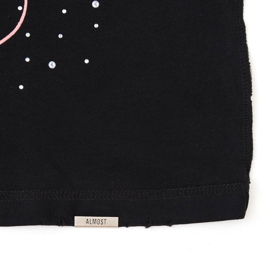 Almost Someday Lavish Tee (Black) AS-H25-027