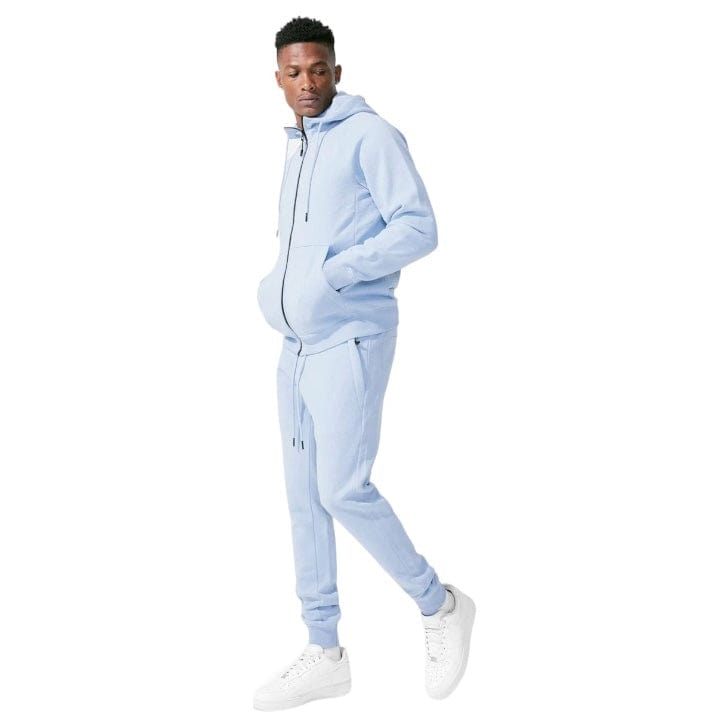 Jordan Craig Uptown Zip-Up Hoodie (Carolina Blue) - 8820H