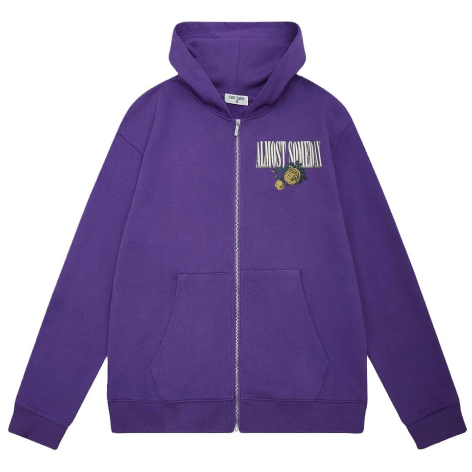 Almost Someday Heaven Sent Zipup Hoodie (Purple) AS-F2-5