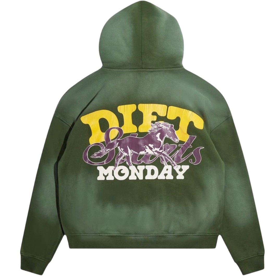 Diet Starts Monday Fleece Stable Hoodie (Hunter) DSM-HOL24-065