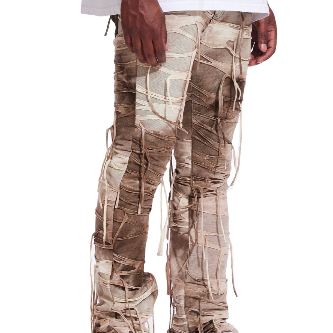 Crysp Valley Flare Denim (Sand Storm) CRYF24-106