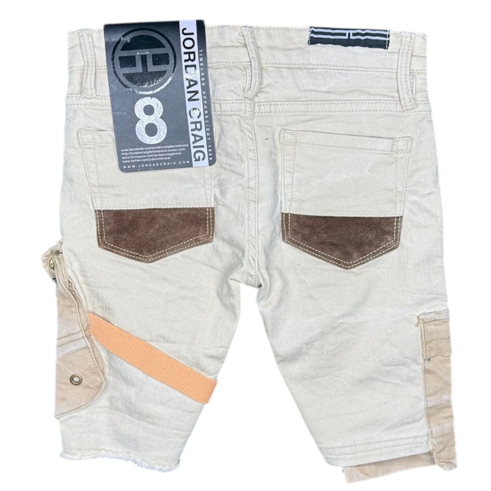 Boys Jordan Craig Travis Cargo Shorts (Earth) 4399B