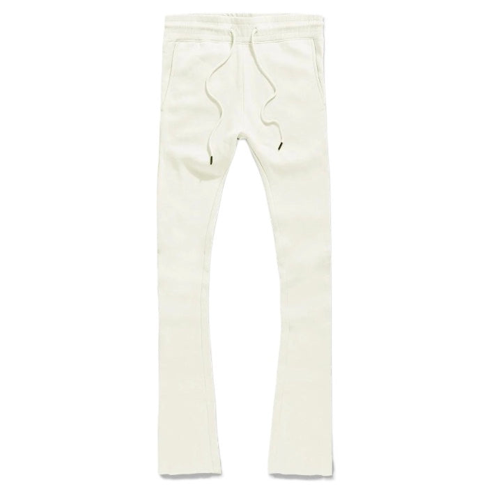 Kids Jordan Craig Uptown Stacked Sweatpants (Bone) 8860LK