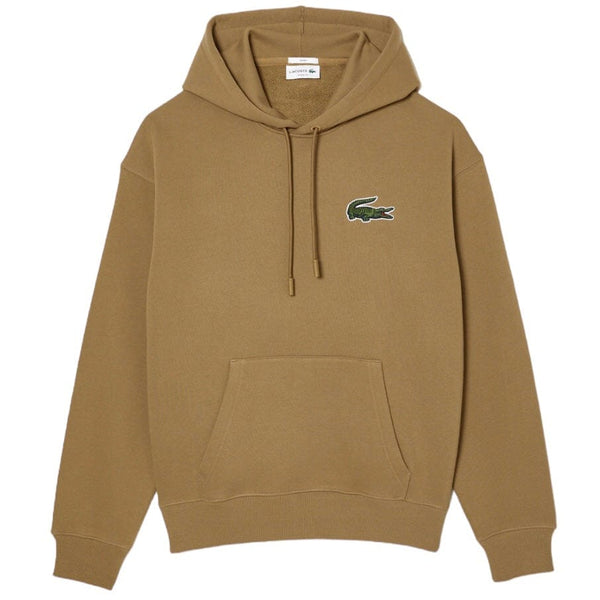 Lacoste Loose Fit Hooded Sweatshirt (Brown) SH6404-51