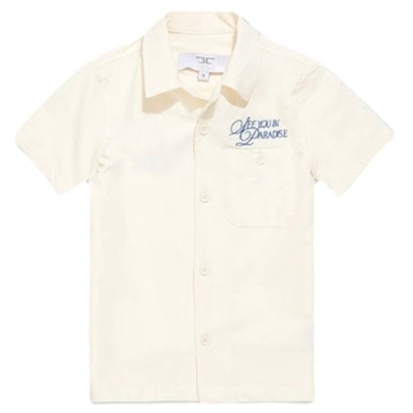 Boys Jordan Craig Oakland Mechanic Short & Shirt Set (Cream) 2061B-2061SB