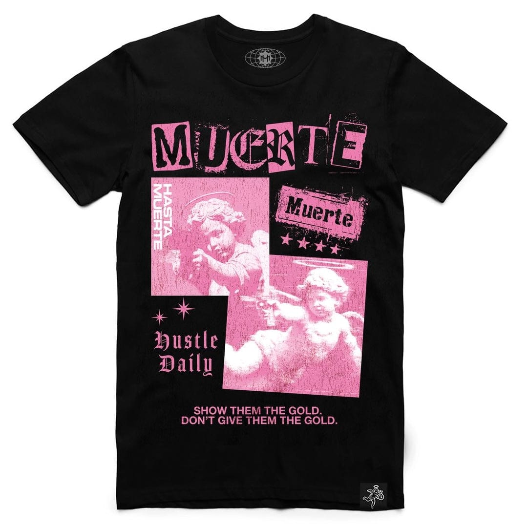Hasta Muerte Show Them Tee (Black/Pink)