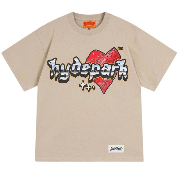 Hyde Park Slab Heart Tee (Cream)