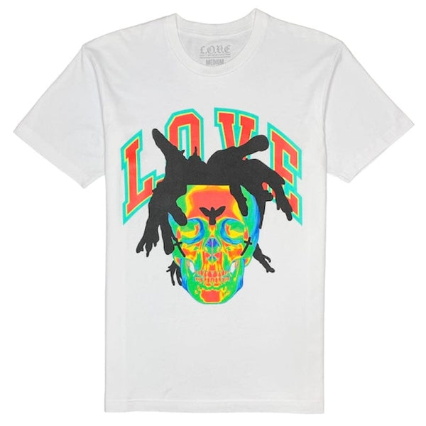 L.O.V.E. Dreads T Shirt (White) - LOVEDREADTEEWHT