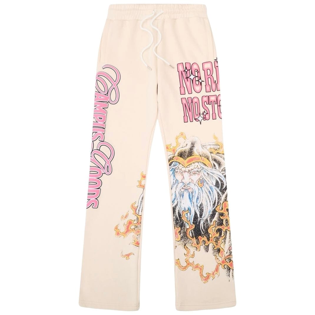 Campus Goods Stargazers Flares Sweatpants (Cream) CG-H25-066