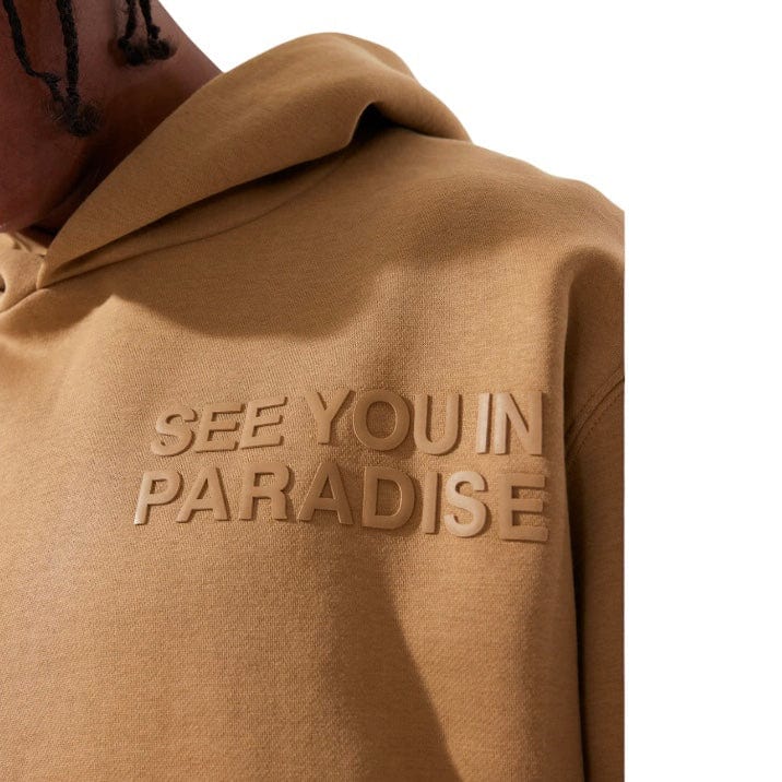 Jordan Craig Paradise Tonal Pullover Hoodie (Mocha) 8862H