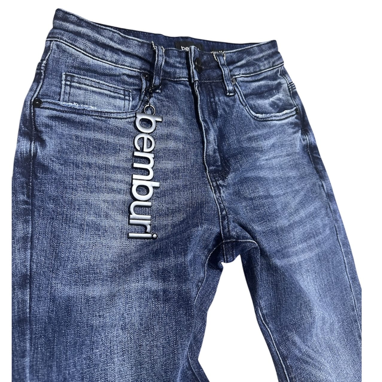 Bemburi Stacked Pacific Jean (Blue Wash) M8503DA