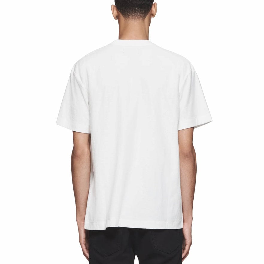 Purple Brand Textured Sky High SS Tee (Brilliant White) P104-JSBW324