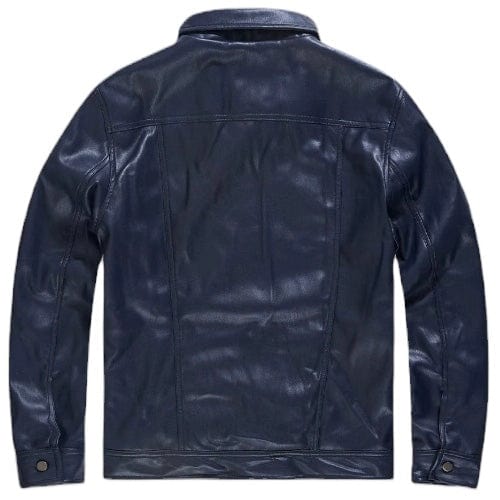 Jordan Craig Thriller Trucker Jacket (Midnight Blue) JJ1218