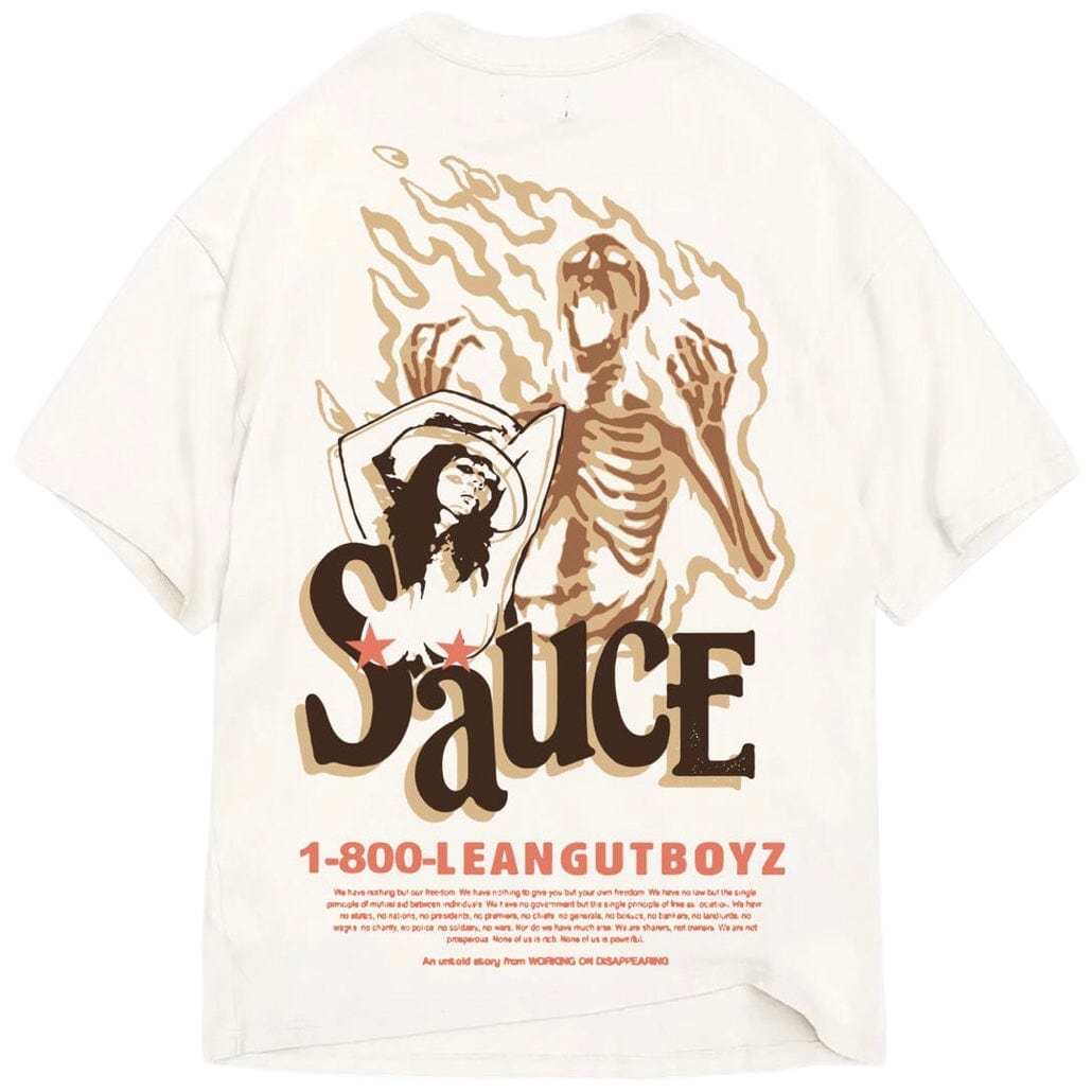 Sugar Hill "Sauce" T Shirt (White) SH24-SUM1-06