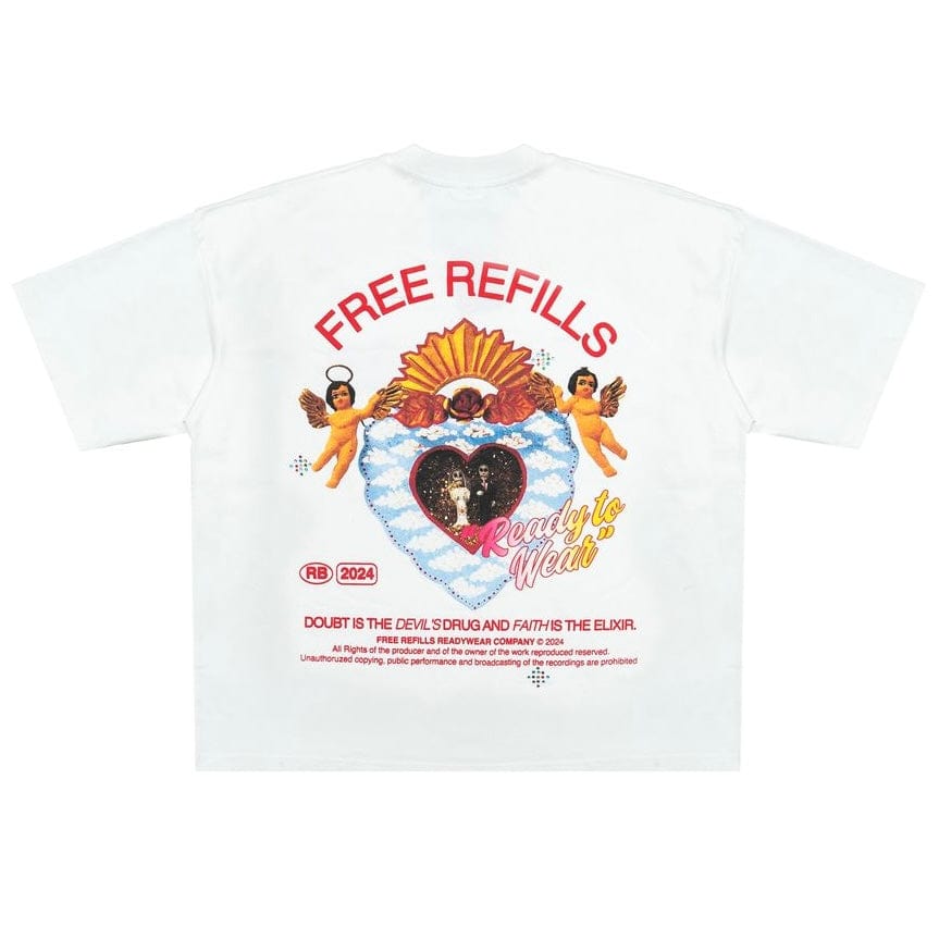Free Refills Sacred Tee (Cream) FR-F25-011