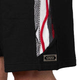 Coogi Sweater-Striped Short (Black) CG-KB-015