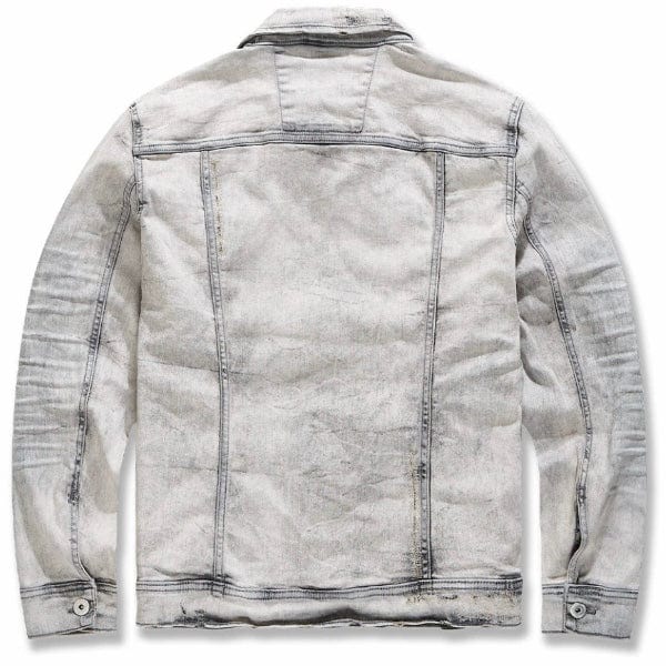 Jordan Craig Desperado Denim Trucker Jacket (Bone White) JJ351R