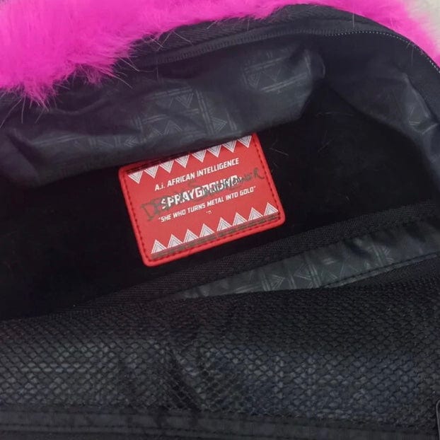 Sprayground A.I. Pink Fur Backpack