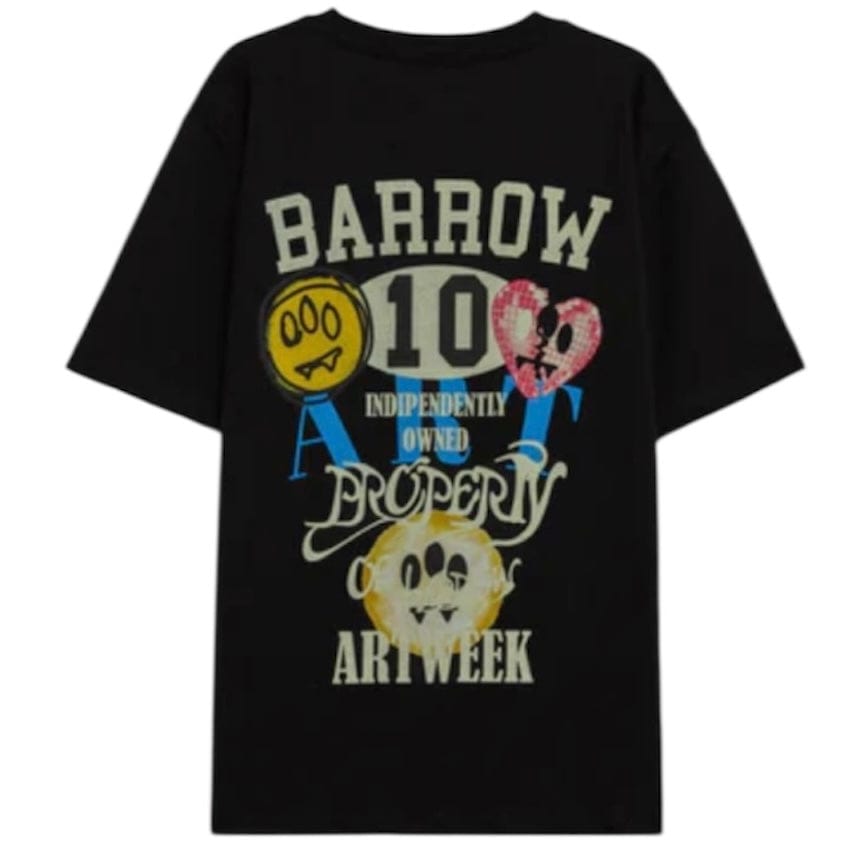 Barrow Artweek Unisex Jersey T Shirt (Nero/Black) S5BWUATH156