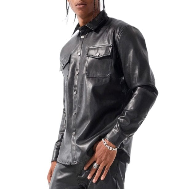 Jordan Craig Thriller Button Up Jacket (Black) 2560